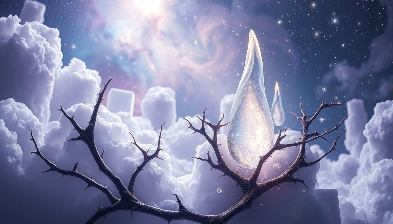 Le dard symbolise souvent la lutte intérieure entre doute et confiance.