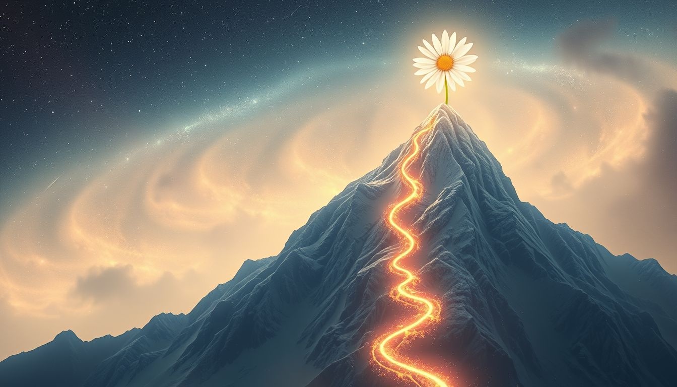 L'edelweiss symbolise l'ambition et le courage face aux défis.