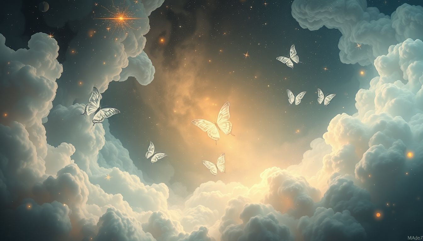 Les émotions amplifient le symbolisme du papillon dans le rêve.