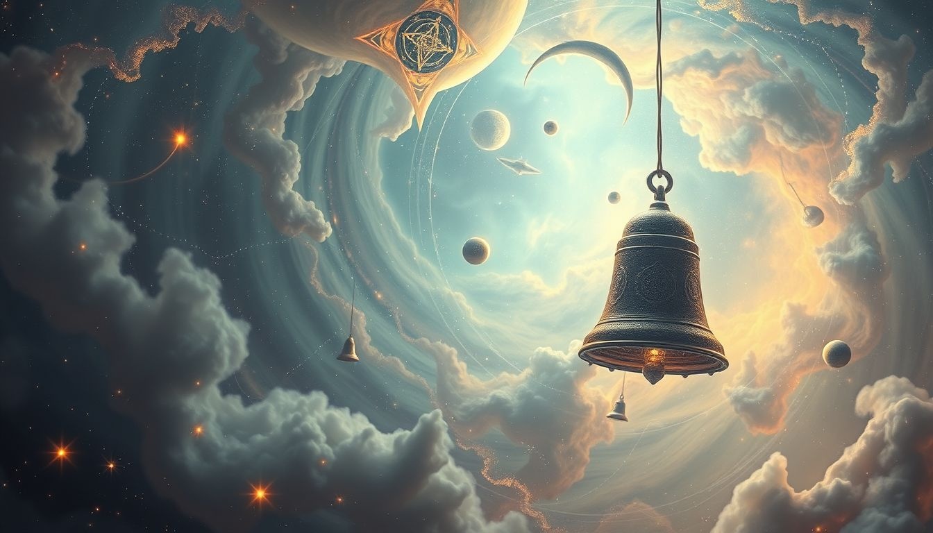 Les grelots symbolisent souvent l’éveil des archétypes universels inconscients.