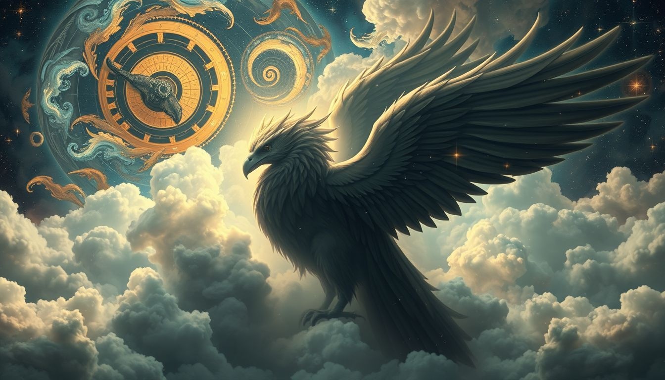 Le griffon symbolise la dualité entre instinct et sagesse intérieure.