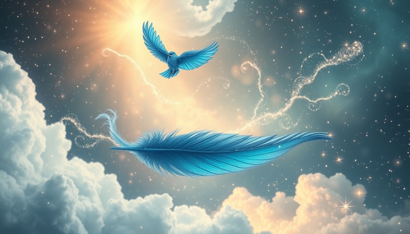 Le geai bleu symbolise souvent la guérison émotionnelle profonde et la résilience.