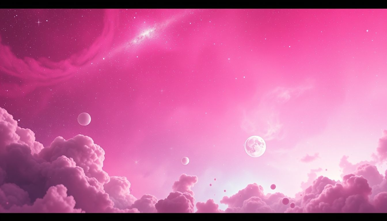 Rêver d’un ciel magenta symbolise une transformation émotionnelle profonde.