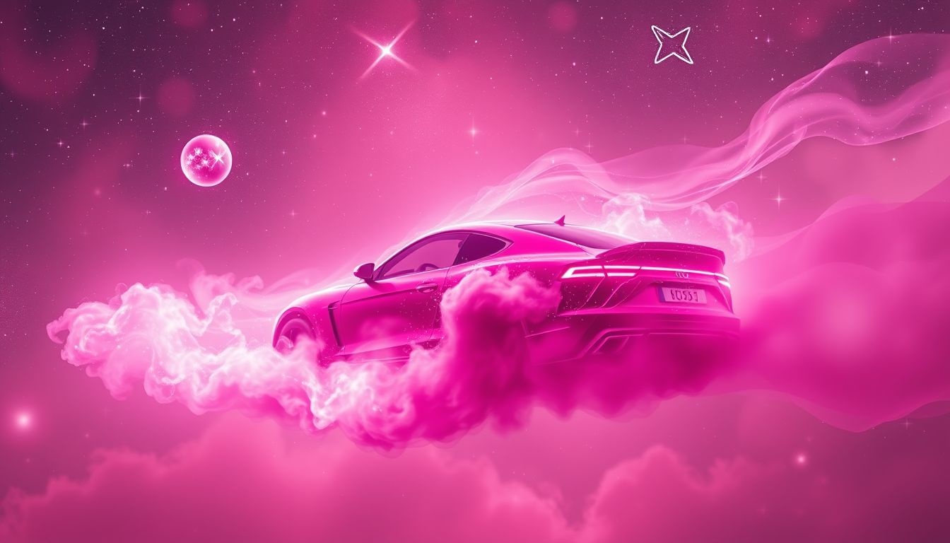 Rêver d’une voiture magenta symbolise passion et transformation intérieure.