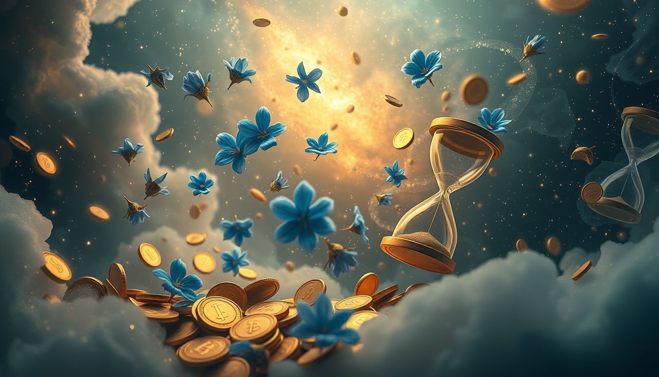 Rêver de camassia bleu symbolise souvent des épreuves financières à venir.