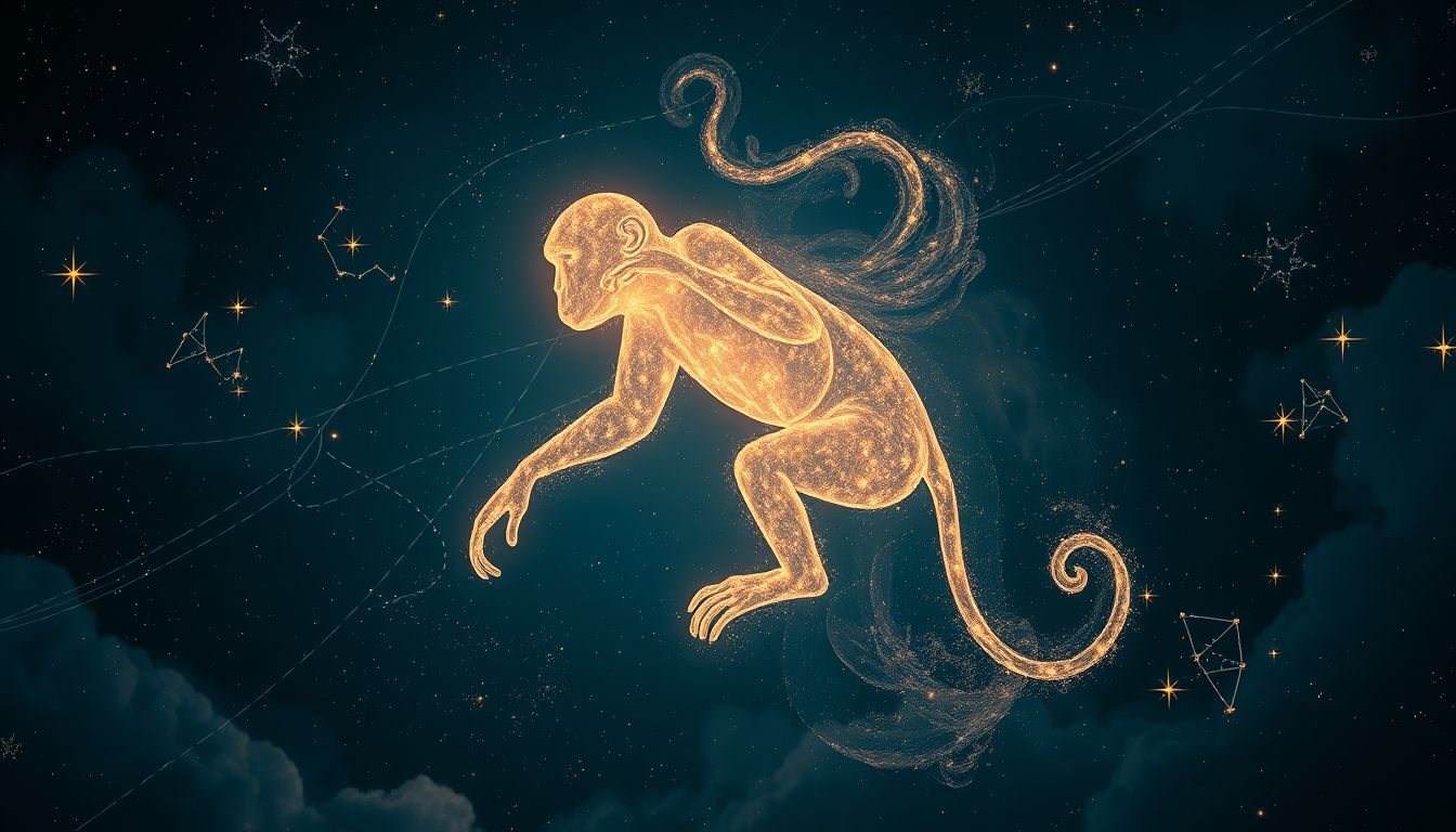 Le singe symbolise la ruse et la sagesse ancestrale en Afrique.