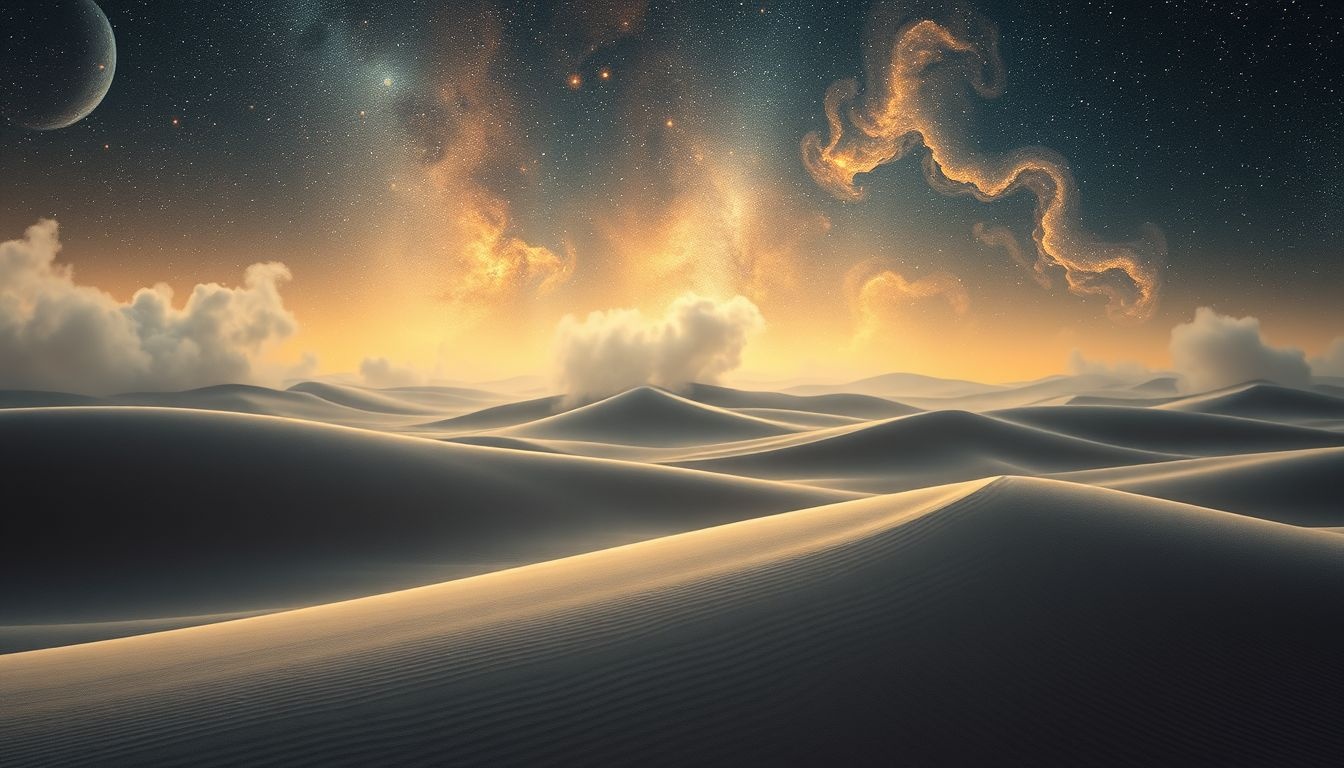 L'anxiété transforme les dunes en obstacles insurmontables dans le rêve.