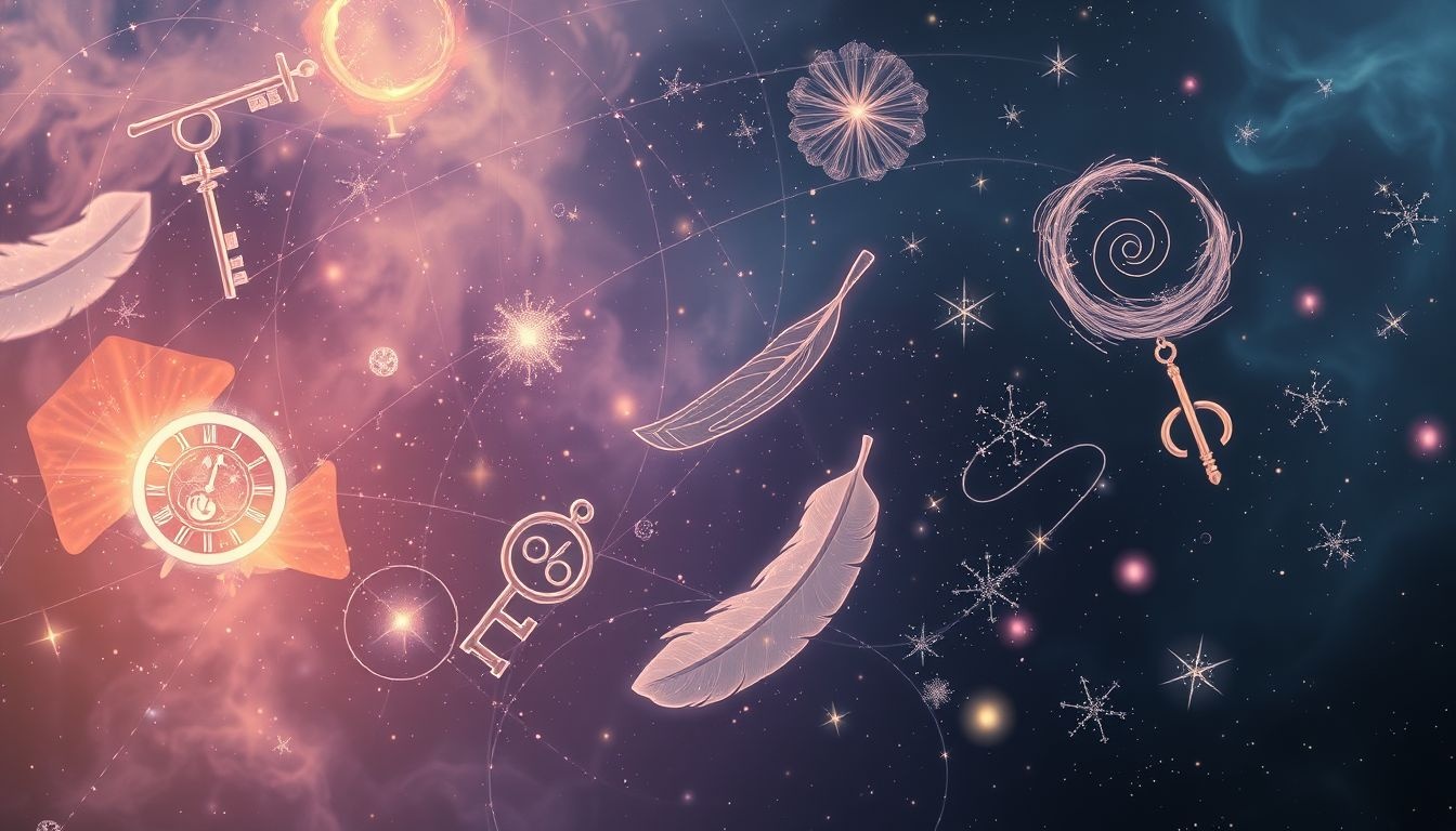 Les symboles additionnels enrichissent l'interprétation du rêve macabre.