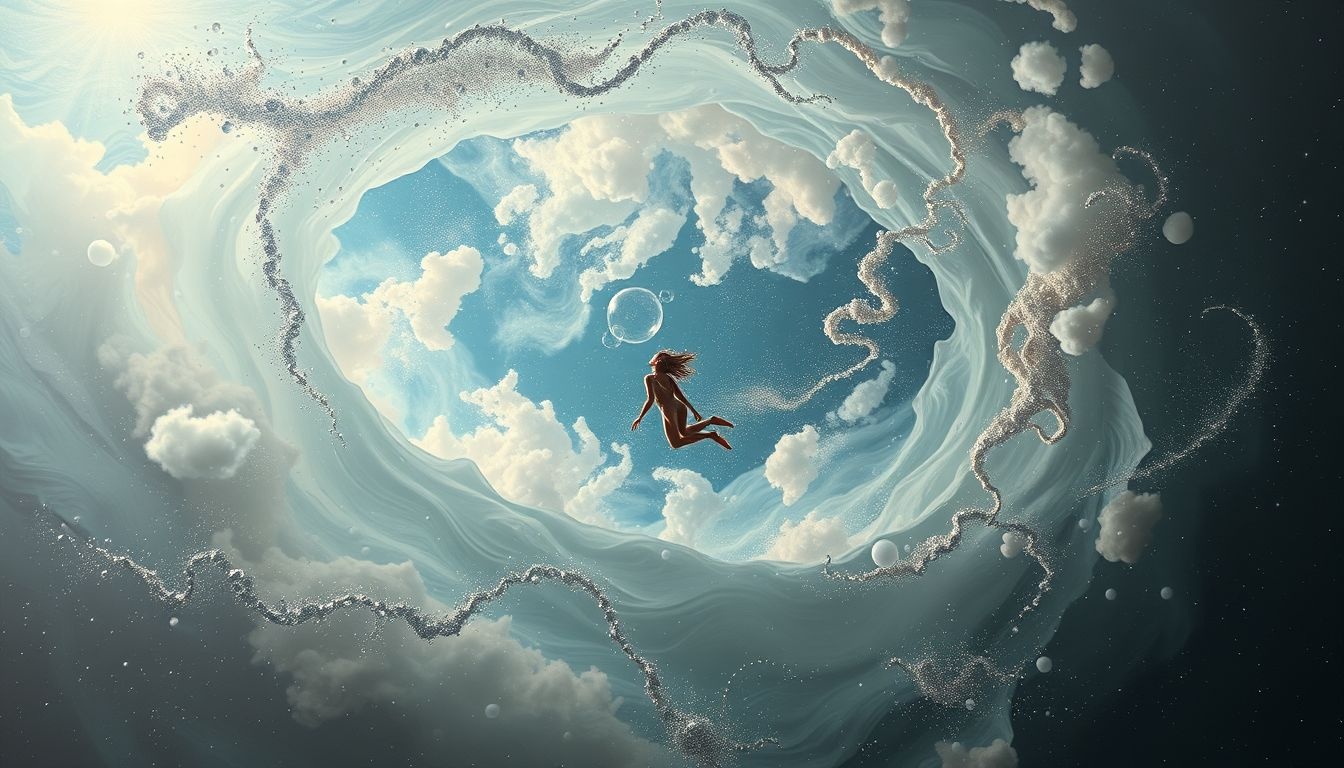 Rêver de se noyer symbolise souvent une perte de contrôle émotionnel.