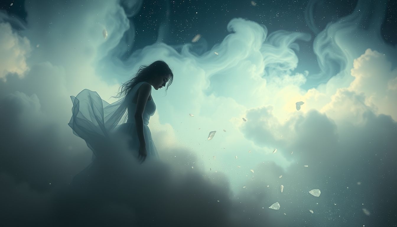 Rêver d'une mort misérable symbolise souvent une transformation intérieure difficile.
