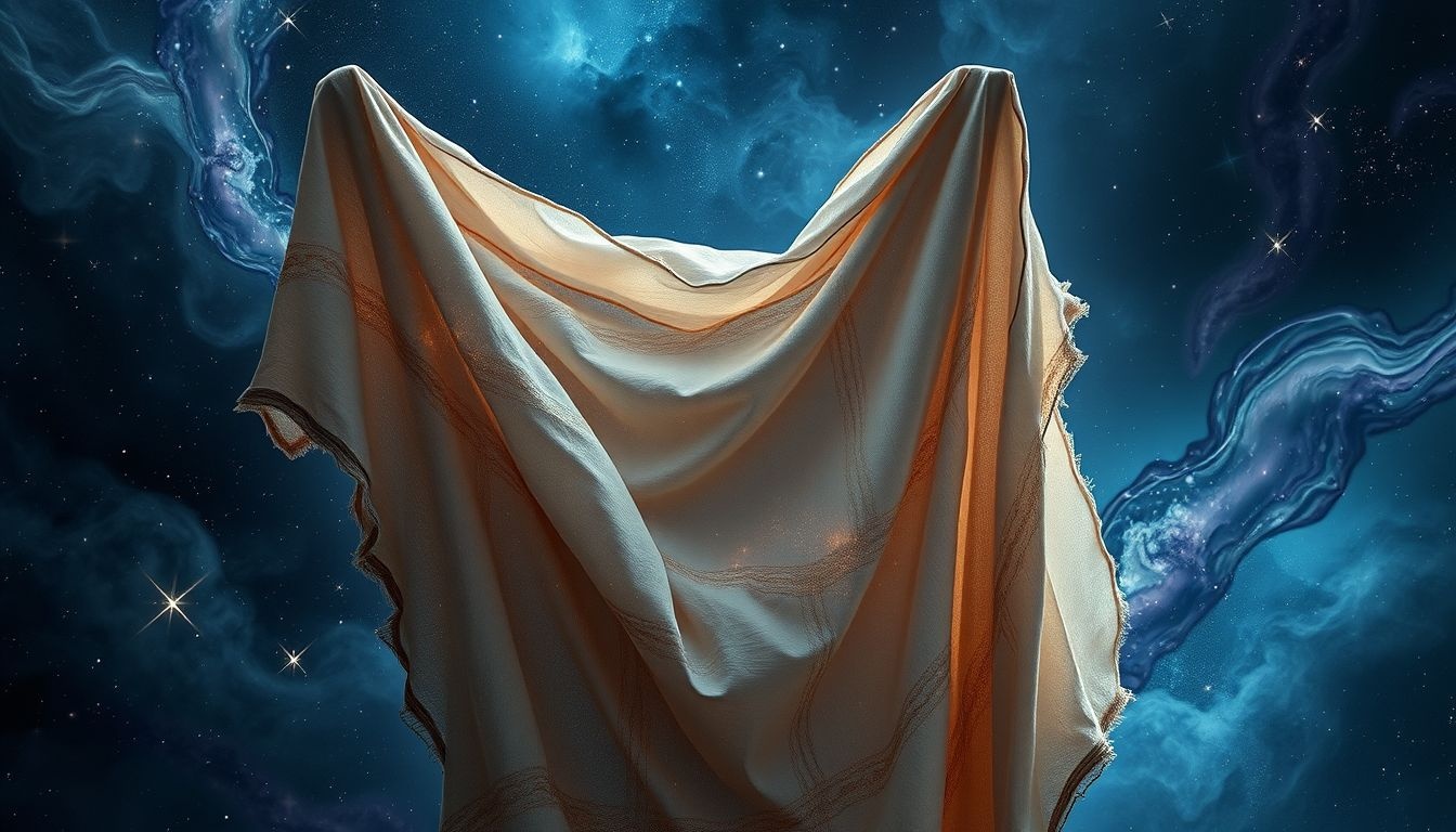 Un peignoir usé symbolise souvent l'épuisement émotionnel profond.