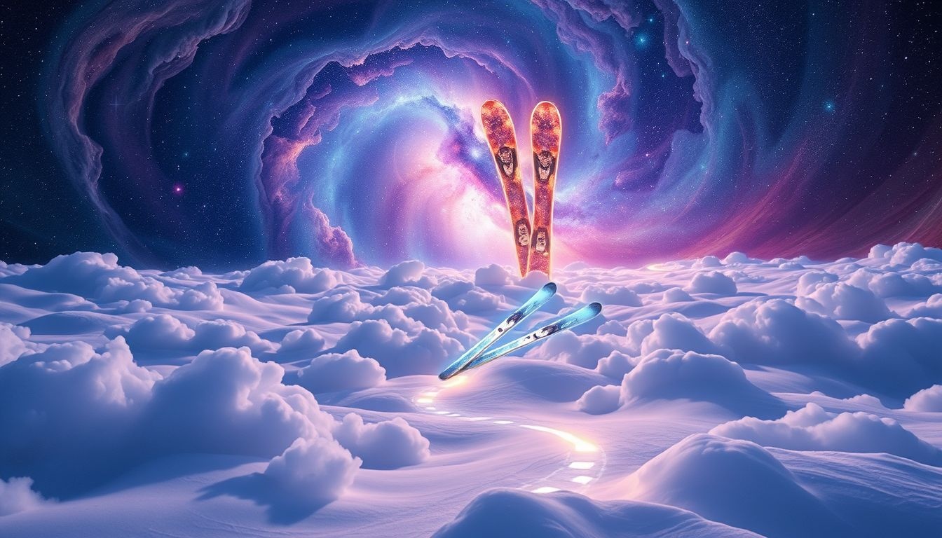 Rêver d’acheter des skis symbolise un nouveau départ énergique.