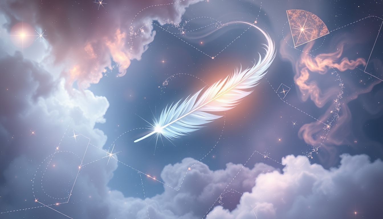 Dans certaines cultures, être blanc comme une plume symbolise pureté spirituelle.