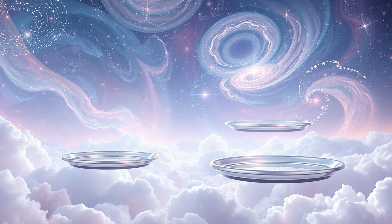 Rêver de plats d'argent symbolise prospérité et satisfaction intérieure.