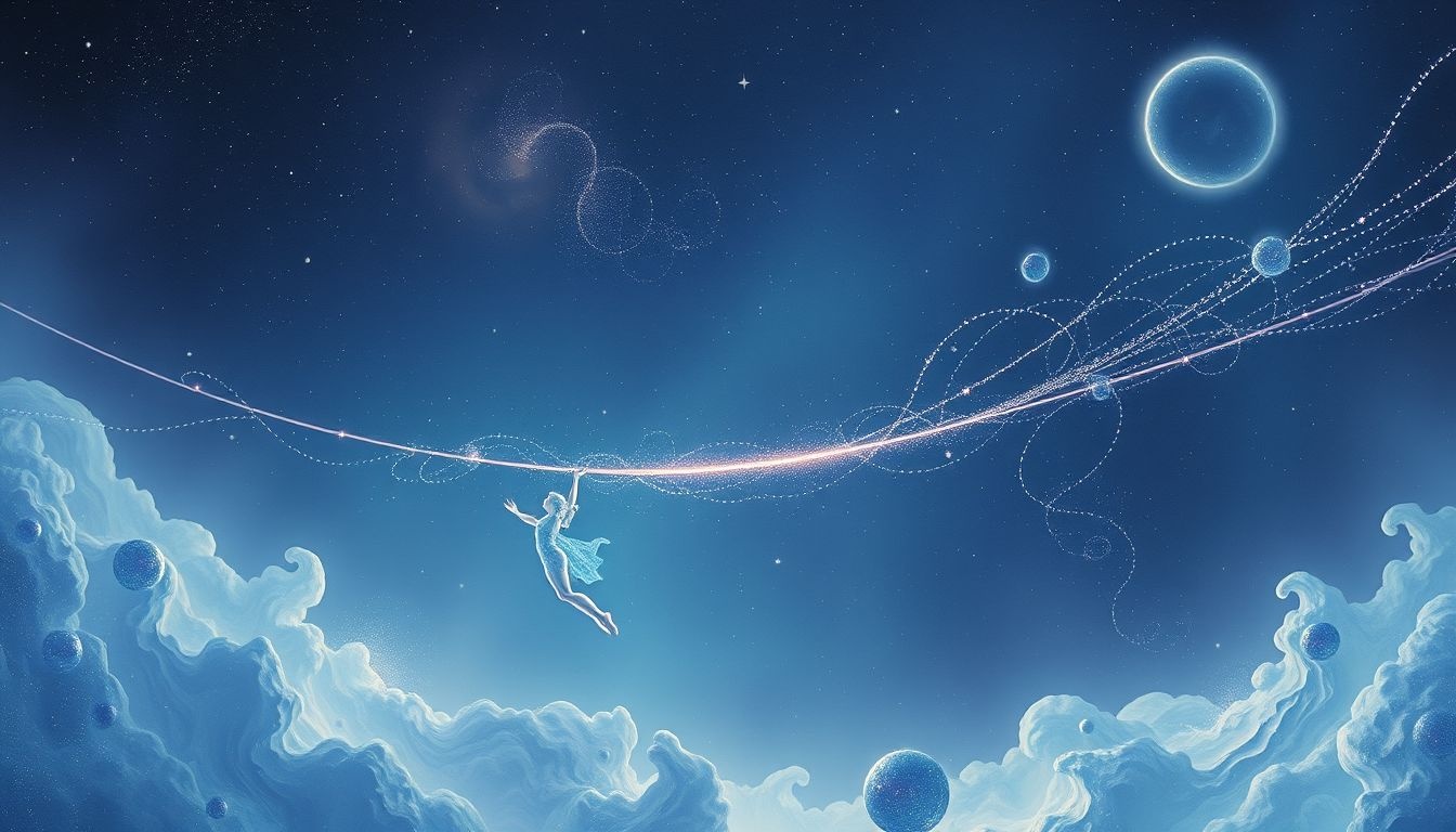 Rêver d’être funambule symbolise l’équilibre face aux responsabilités.