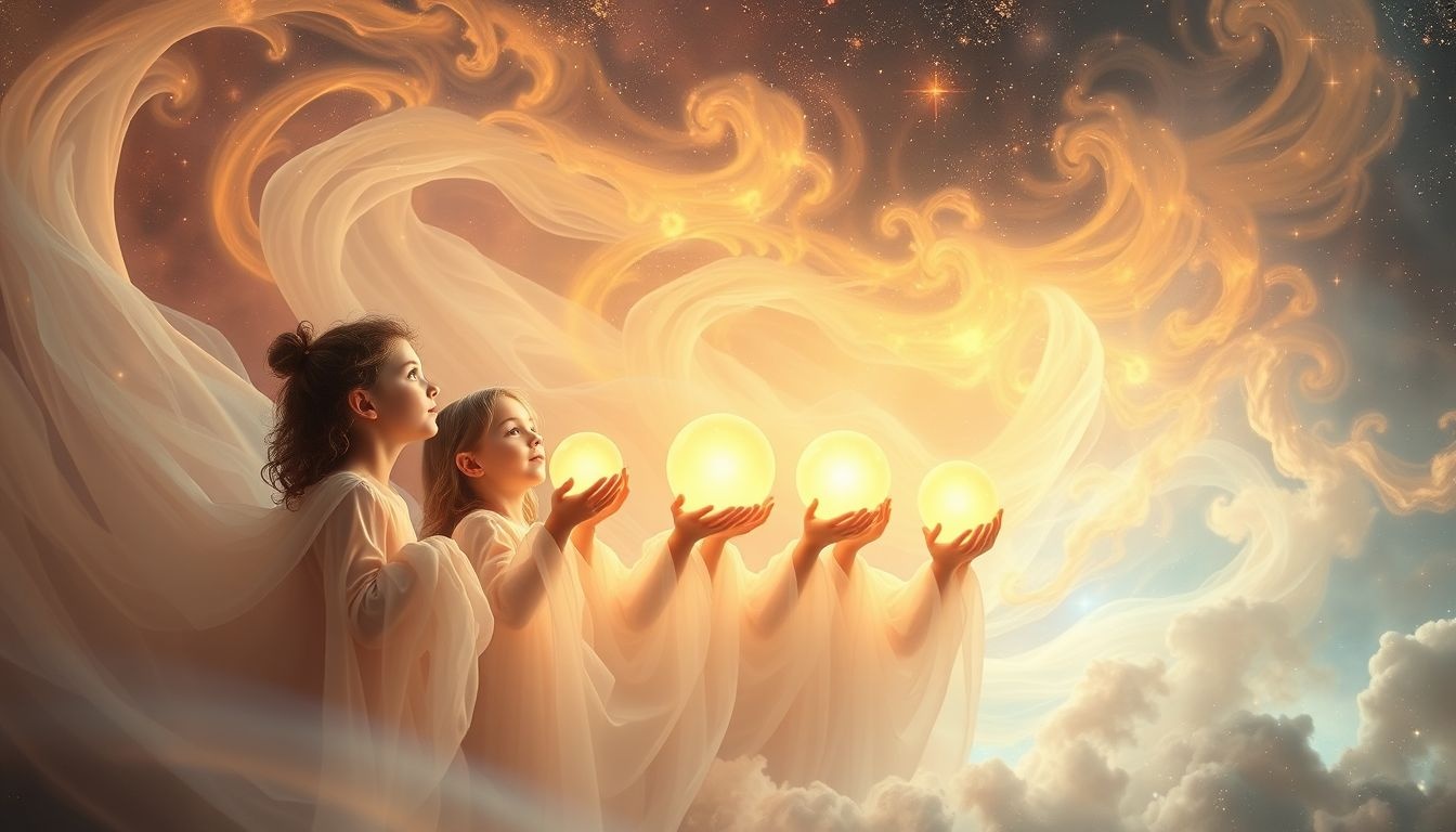 Rêver d'enfants de chœur mangeant symbolise abondance et épanouissement spirituel.