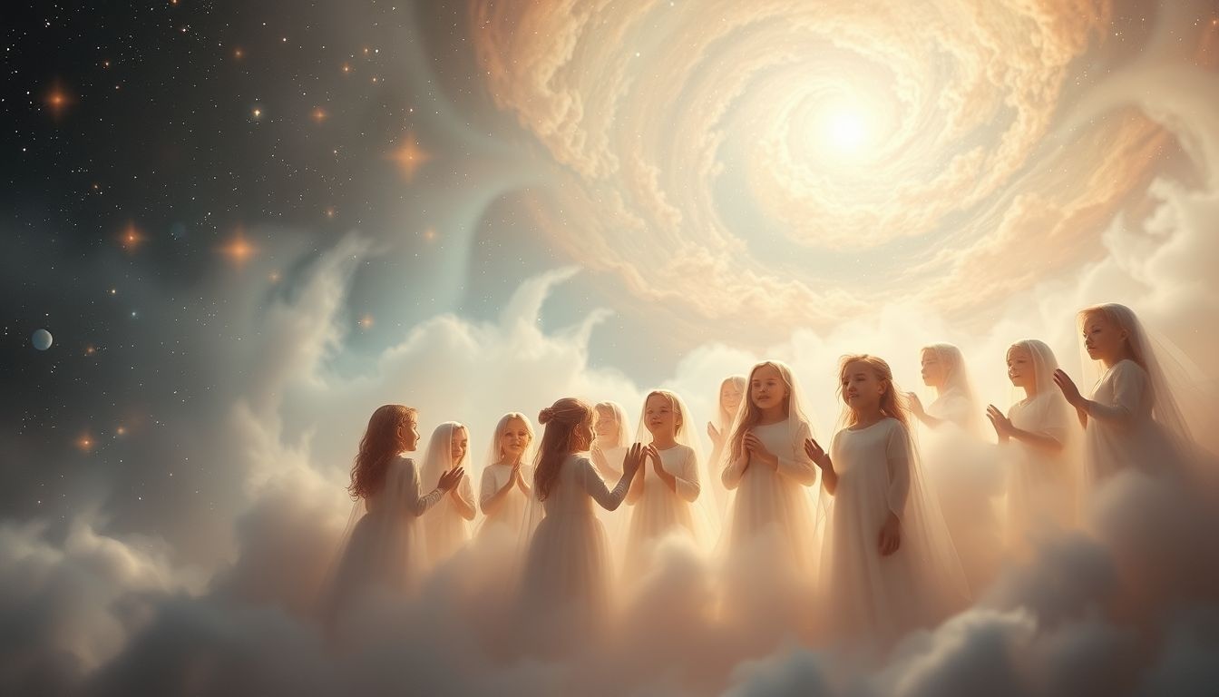 Rêver d'enfants de chœur symbolise souvent un renouveau spirituel profond.