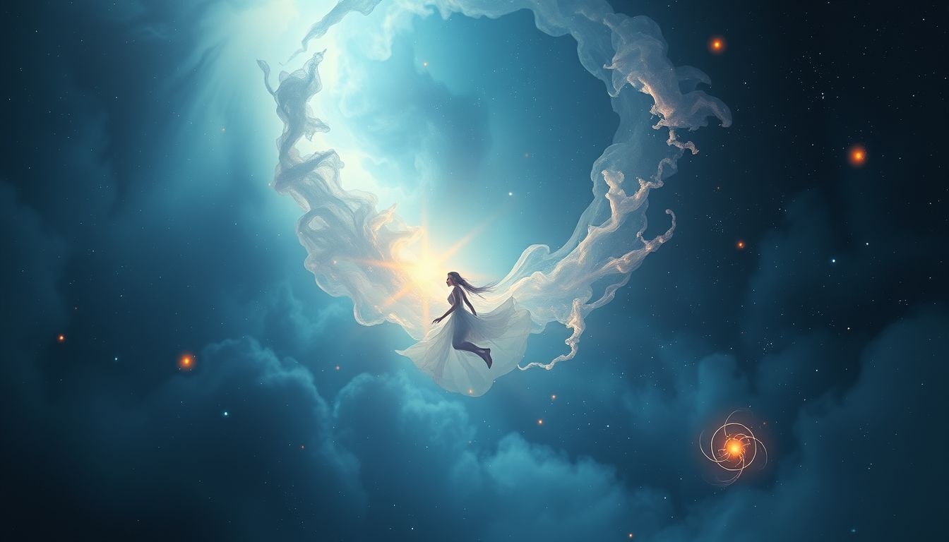 Rêver d'errer symbolise souvent une quête intérieure de soi.