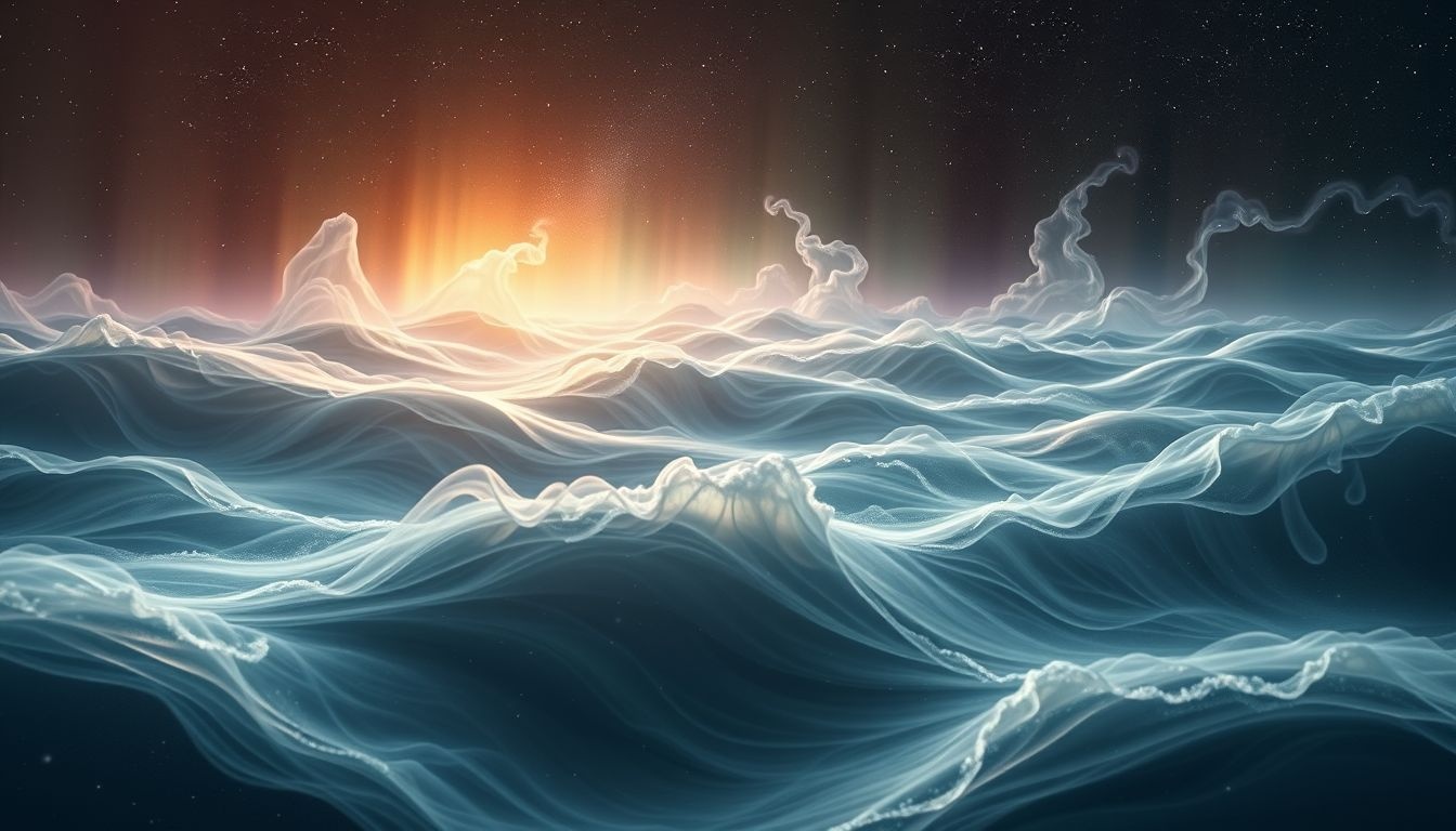 Rêver d’ondulations rapprochées annonce souvent un danger imminent.