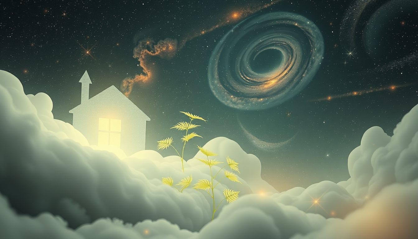 Rêver d'orties chez soi symbolise un conflit intérieur persistant.