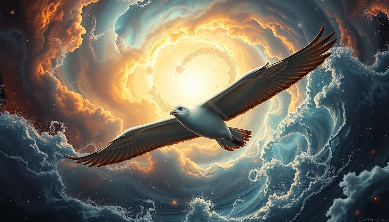 Rêver d’albatros en tempête symbolise une force intérieure exceptionnelle.