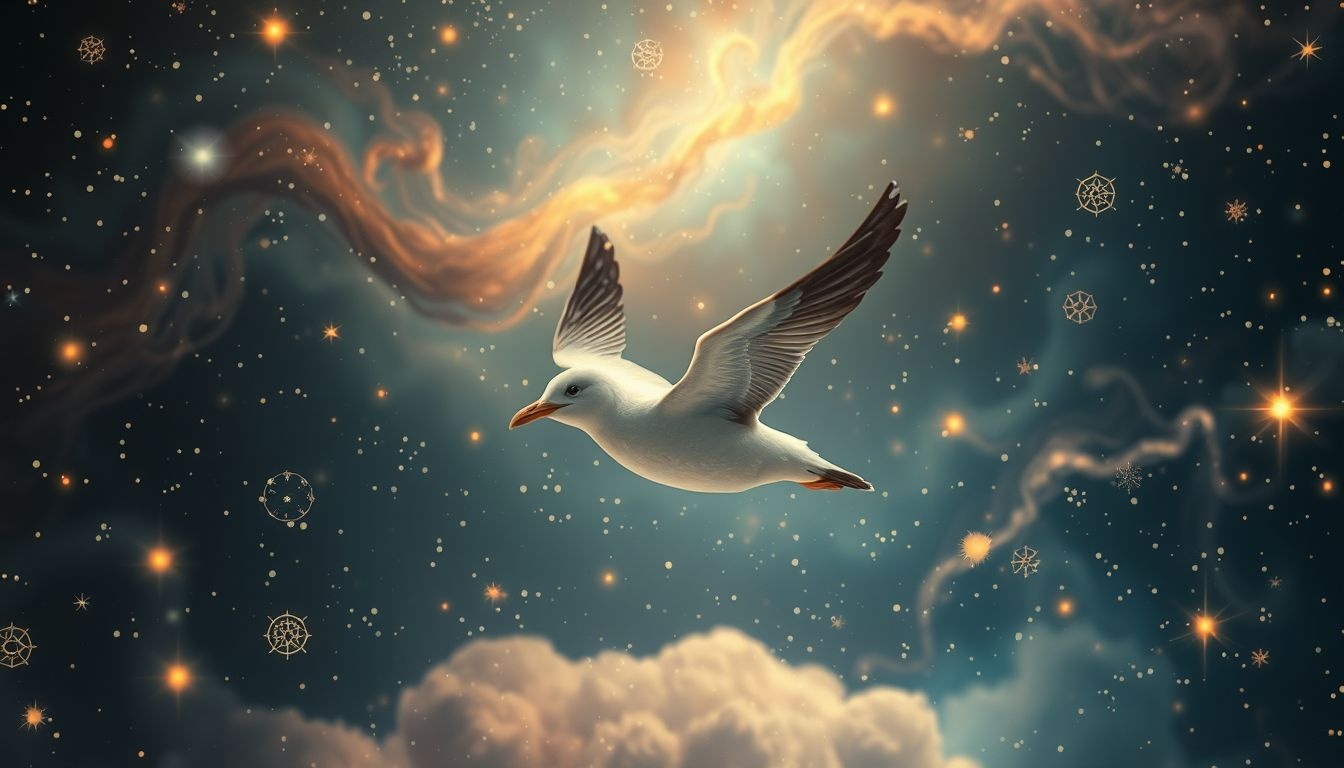Rêver d’un albatros miniature symbolise joie et vigilance quotidienne.
