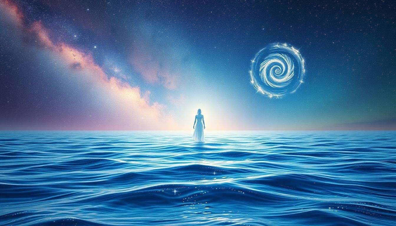 Rêver d'un amiral en mer calme symbolise paix intérieure et contrôle.