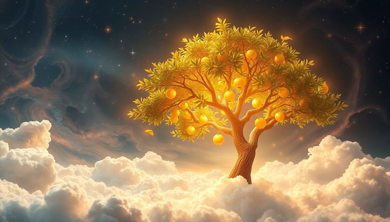 Rêver d’un arbre fruitier symbolise succès et abondance mérités.