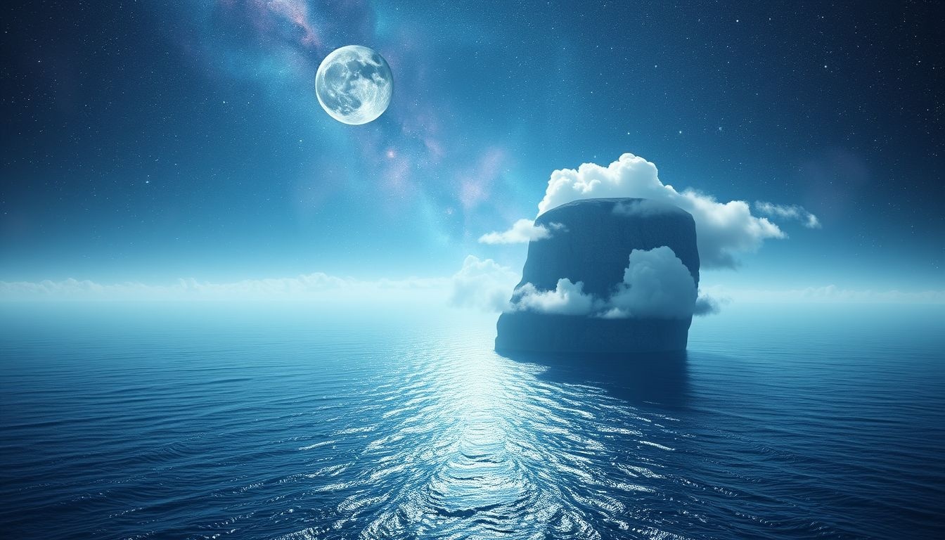 Rêver de bras de mer près d'une falaise symbolise limites et périls.