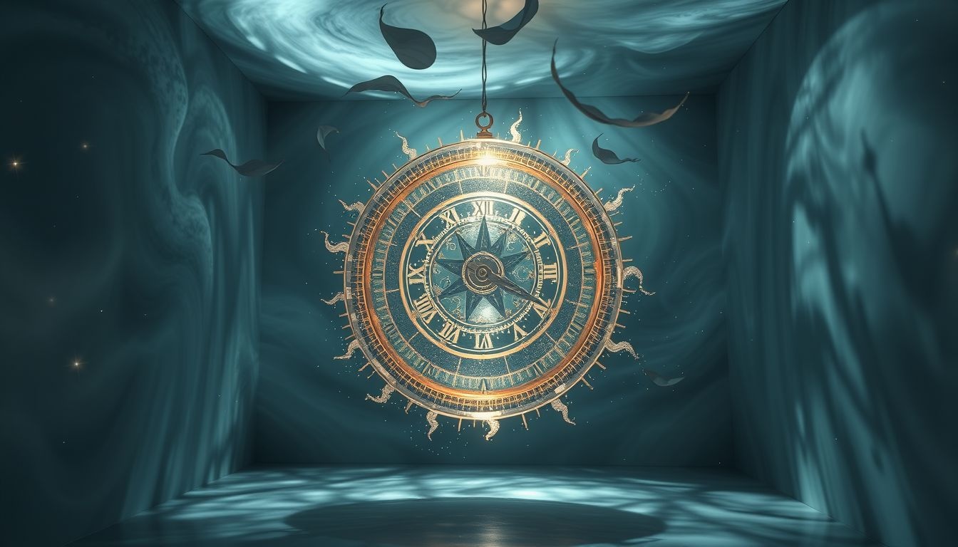Rêver d’un cadran solaire intérieur symbolise un conflit temporel intérieur.