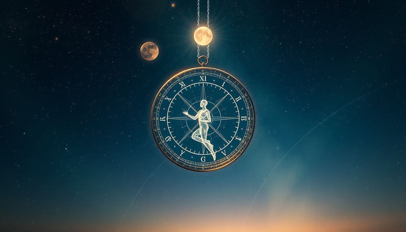 Un cadran solaire parlant symbolise la sagesse intuitive et l’orientation intérieure.