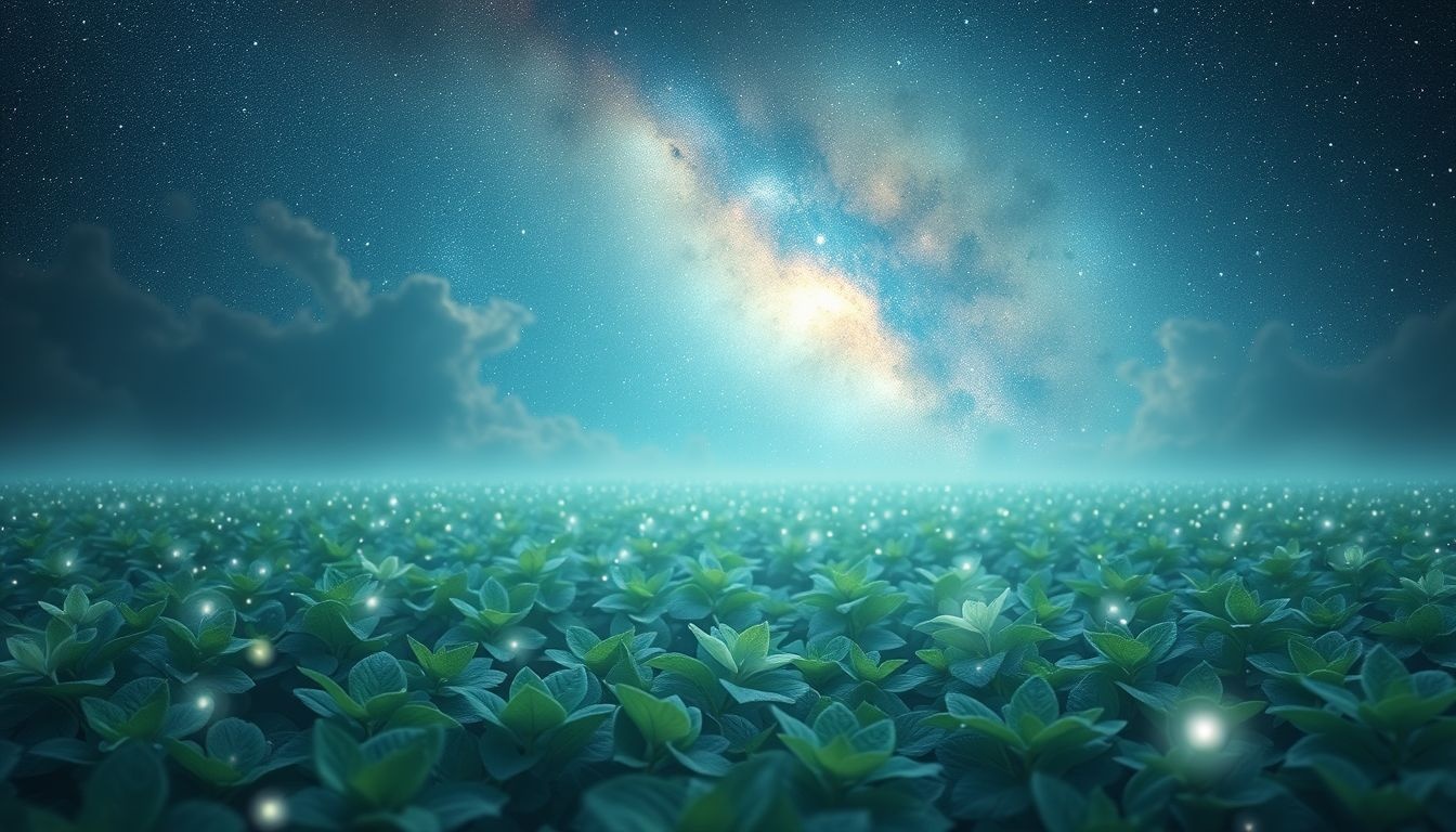 Rêver d’un champ de menthe symbolise paix intérieure et renouveau.