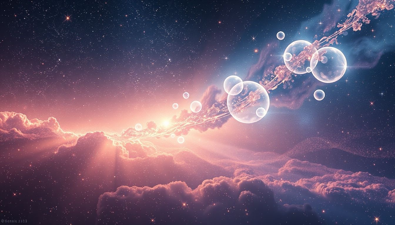 Rêver d’un ciel étoilé symbolise espoir et immensité infinie.