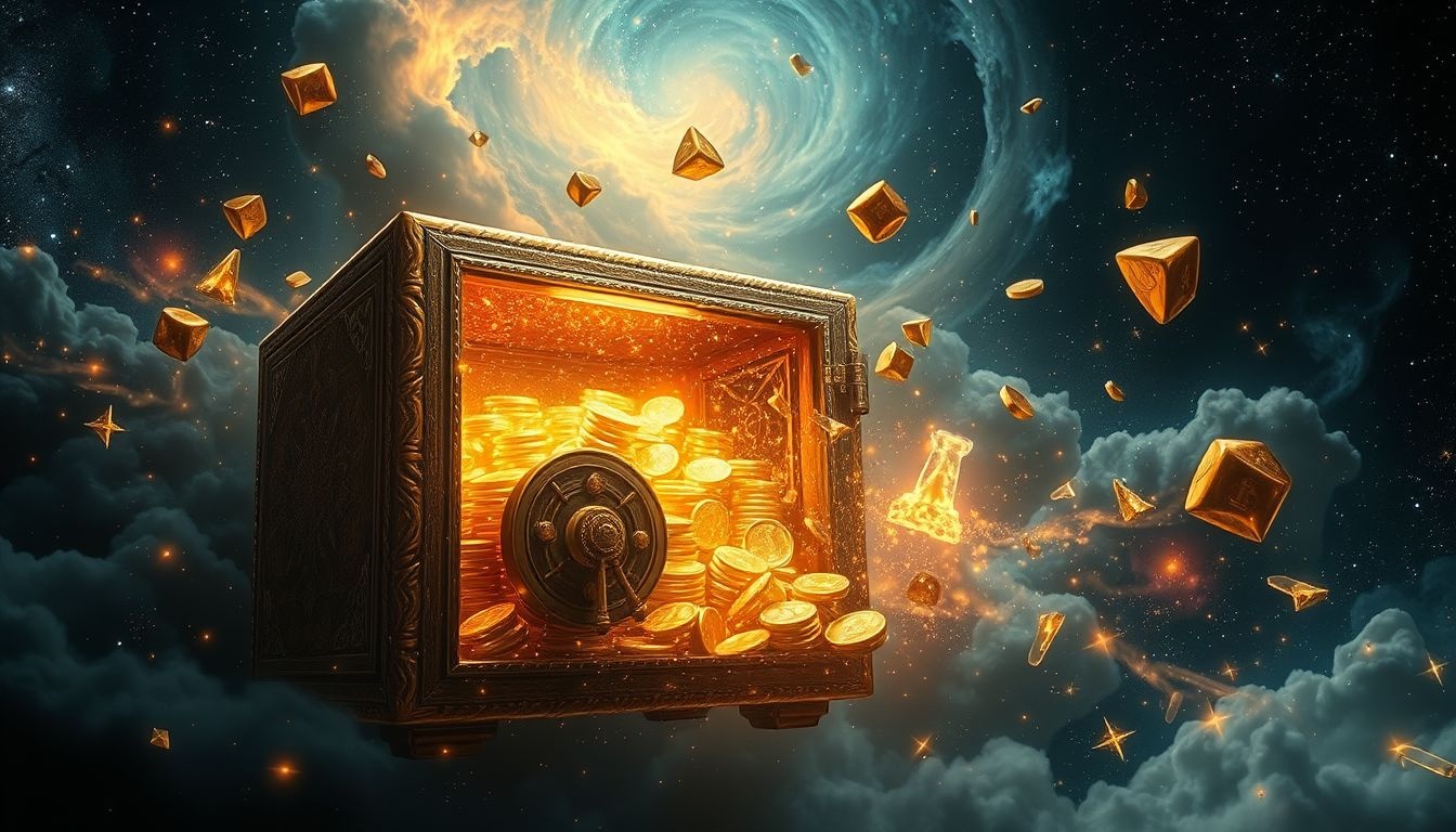 Rêver d’un coffre-fort plein annonce richesse et sécurité financière.