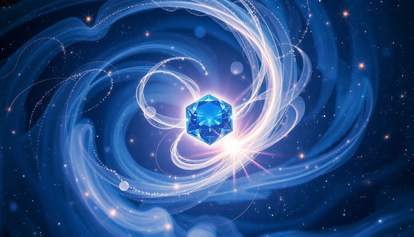 Rêver d’un saphir symbolise la quête de sagesse intérieure profonde.