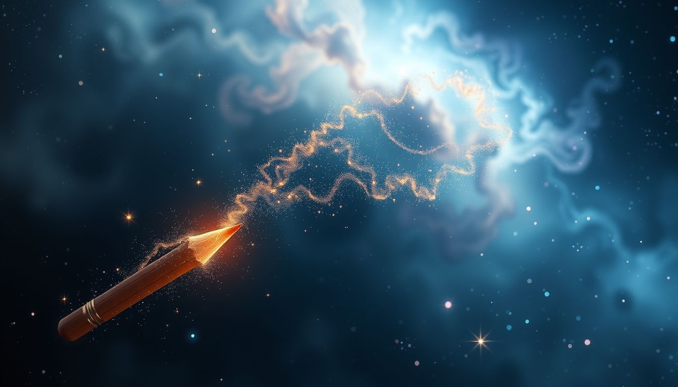 Rêver d'un crayon symbolise la créativité et le pouvoir d'expression.