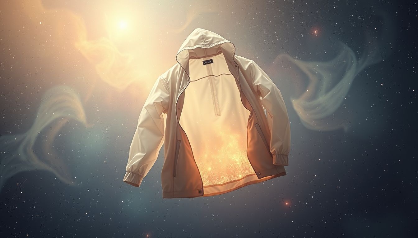 Rêver d'imperméable vide révèle un vide intérieur profond.