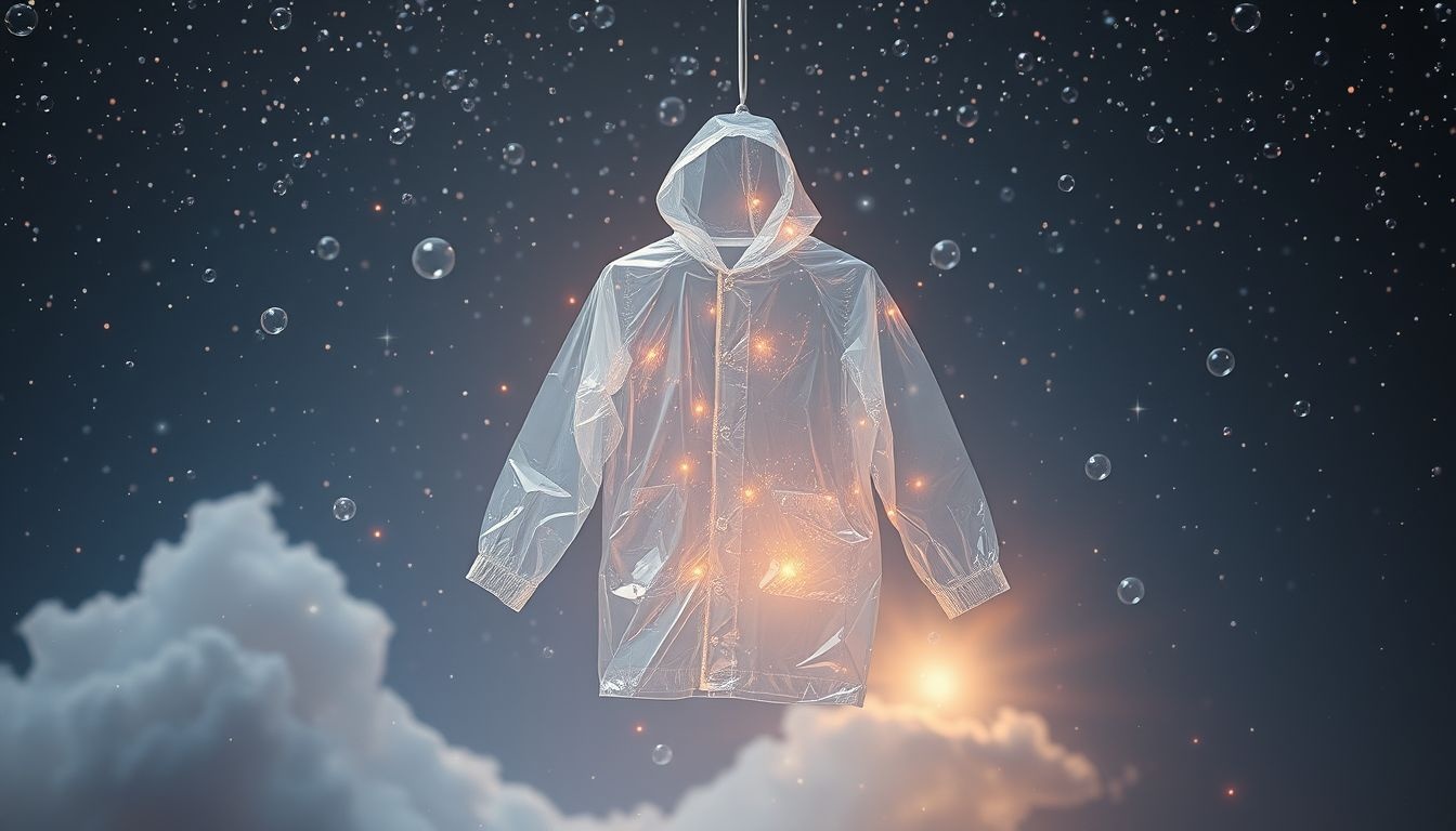 Rêver d’imperméable plastique révèle une défense fragile et superficielle.