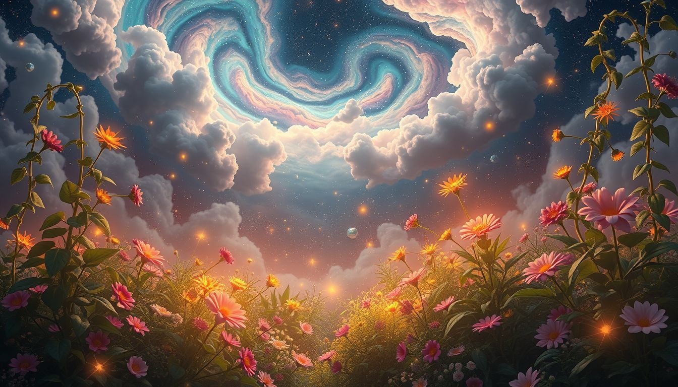 Rêver d’un jardin plein symbolise richesse intérieure et épanouissement.