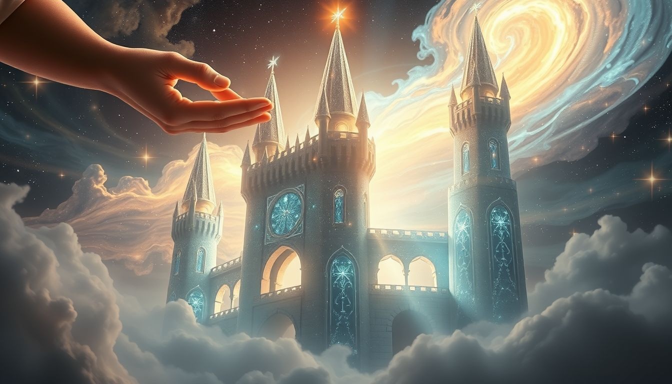 Rêver d'un maçon bâtissant un château symbolise ambition et pouvoir grandissants.