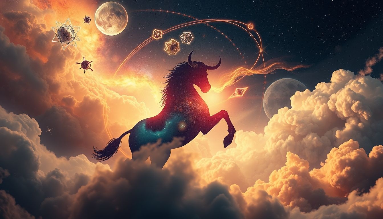 Rêver d'un minotaure symbolise souvent un conflit intérieur puissant.