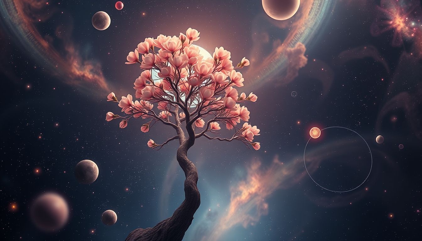 Rêver d’un pêcher en montagne symbolise une chance inattendue.