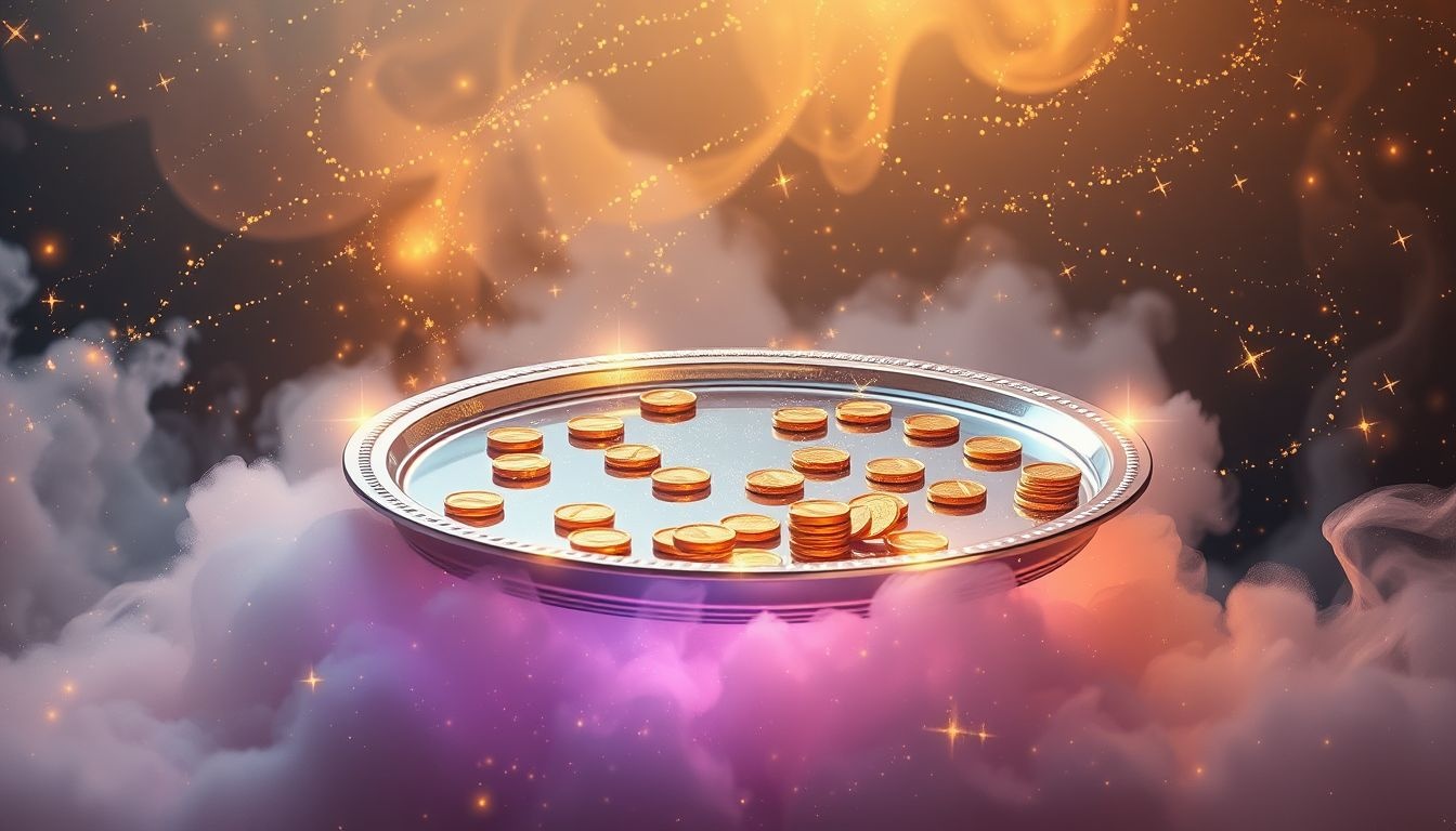 Rêver d’un plat d’argent symbolise richesse et sécurité financière durable.