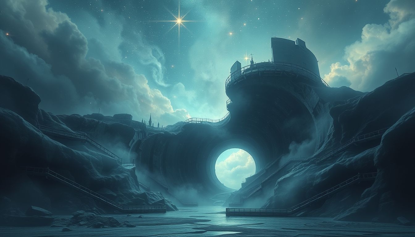 Rêver d’un tunnel effondré symbolise une perte d’espoir profonde.