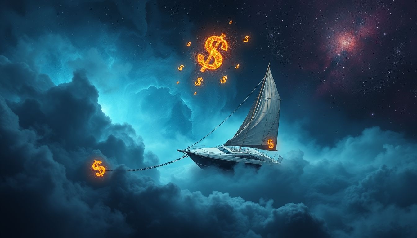 Rêver d’un yacht délabré révèle souvent peur de faillite imminente.