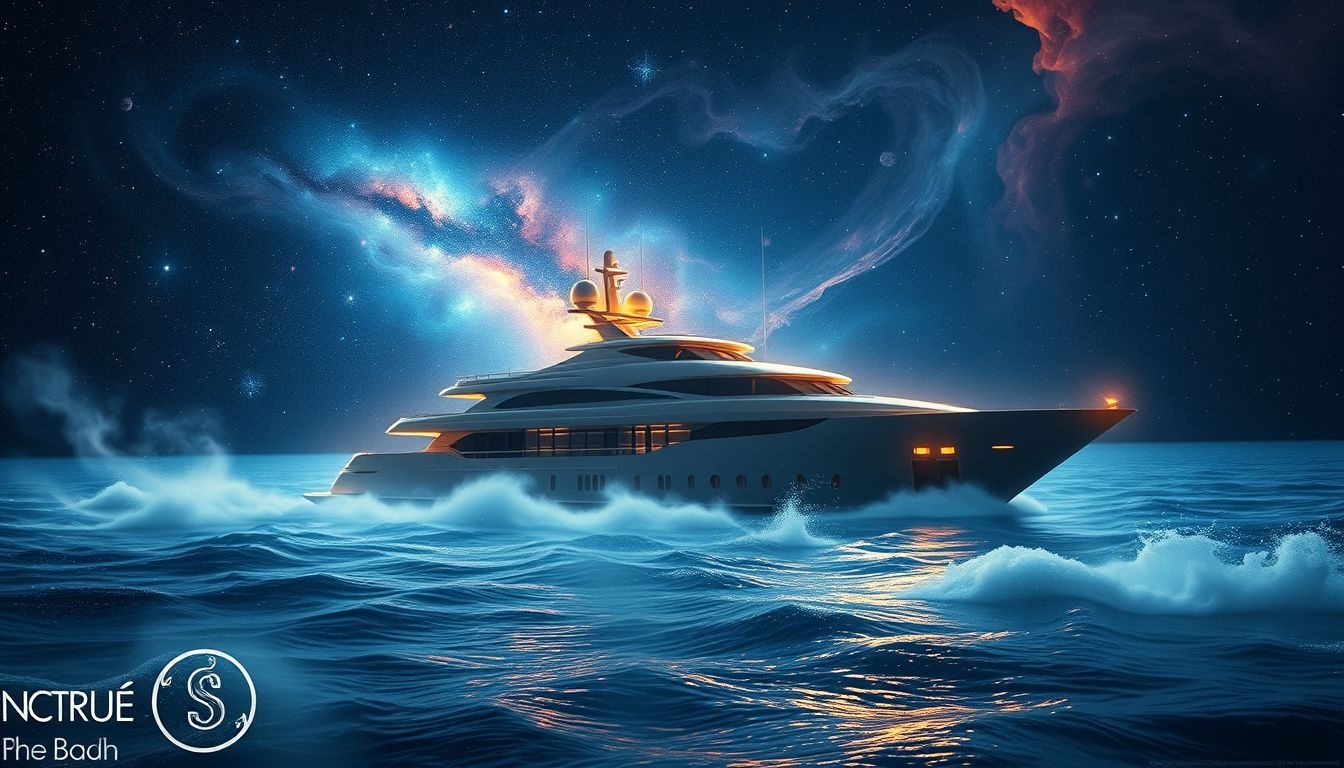 Rêver d'un yacht la nuit symbolise l'inconnu intérieur et l'aventure.