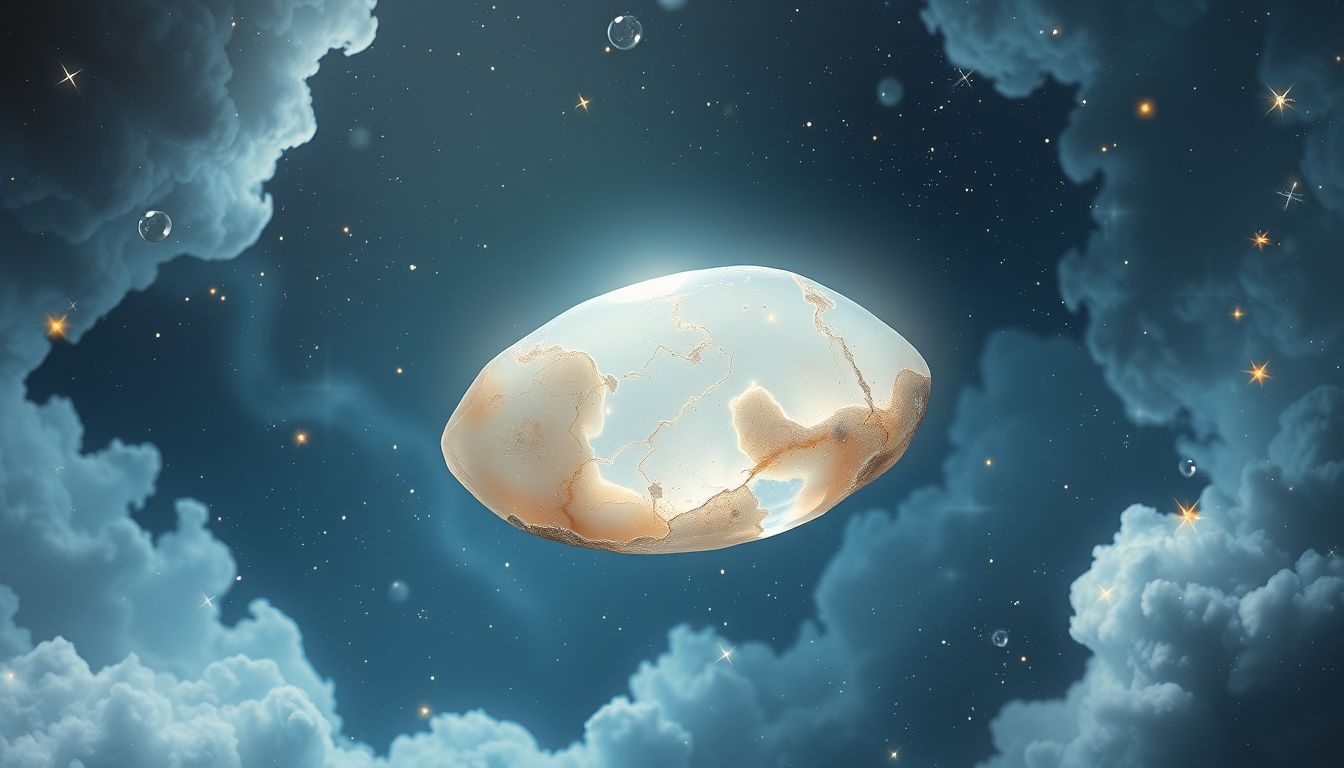 Rêver d'agate mousse parfaite symbolise harmonie intérieure et guérison.