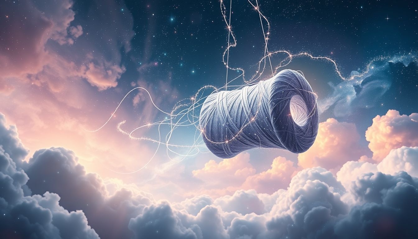 Rêver d'une bobine brillante symbolise créativité et idées lumineuses.