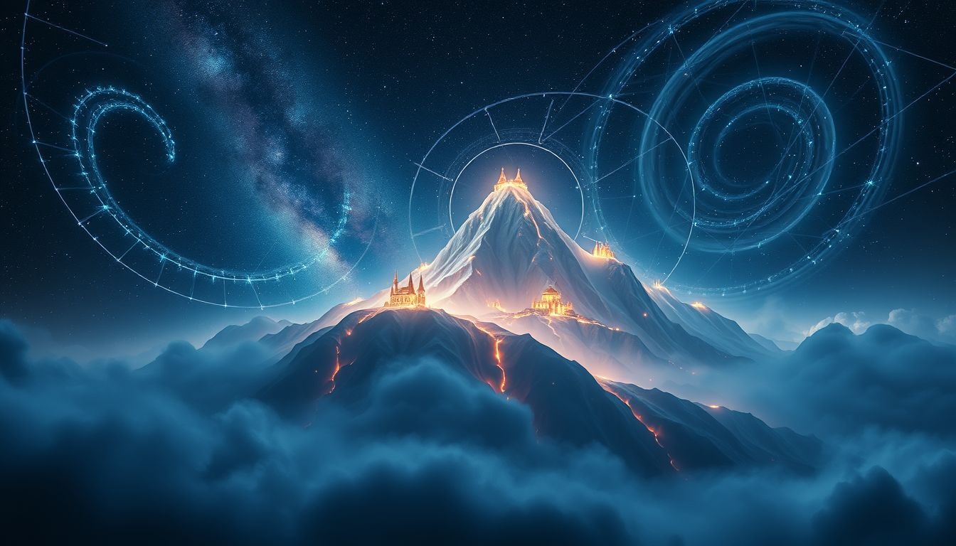 Rêver de crête bâtie symbolise pouvoir, ordre et civilisation humaine.