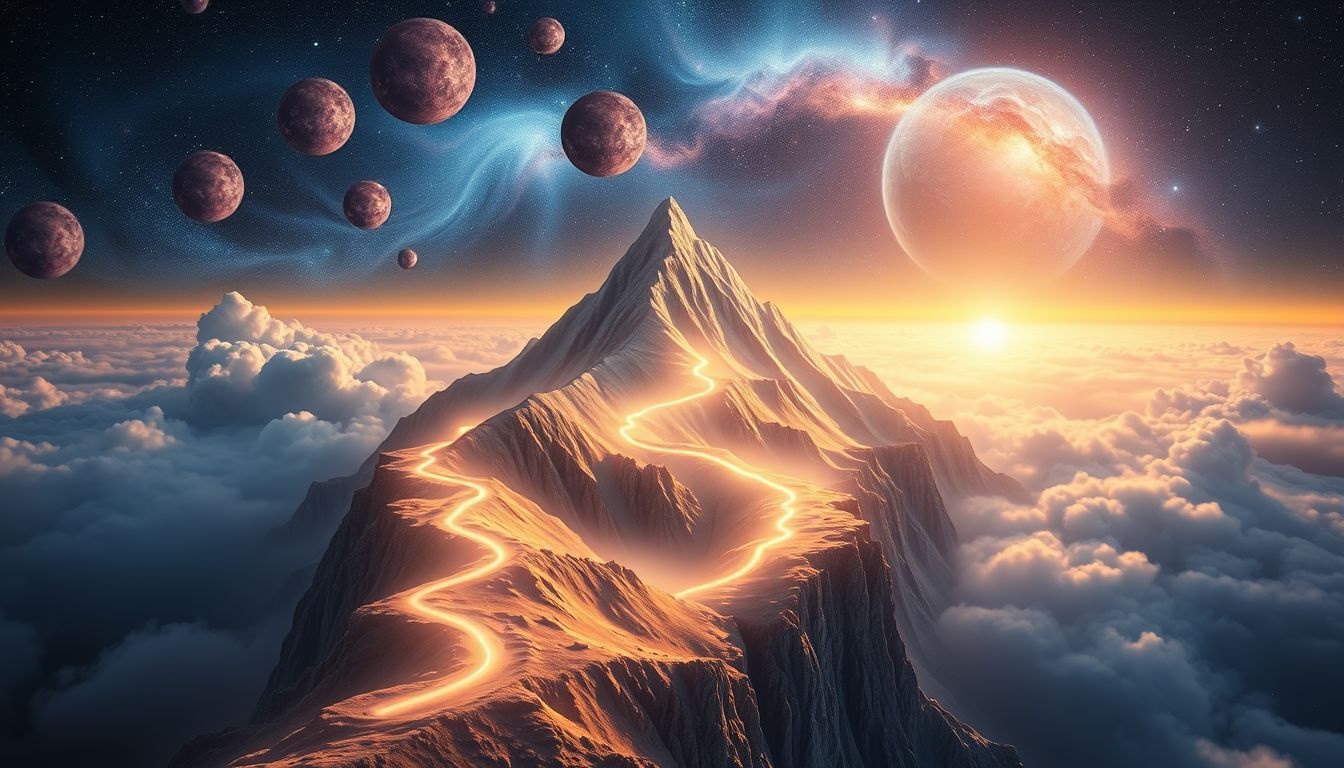 Rêver d'une crête symbolise la conquête de nouvelles perspectives enrichissantes.